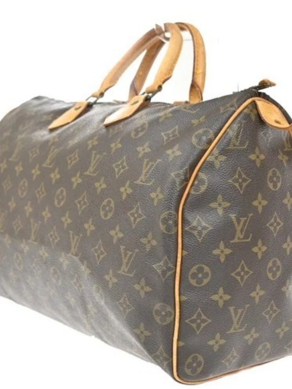 LOUIS VUITTON Speedy 40 Travel Hand Bag Monogram Leather Brown M41522 72MA515 - Picture 2 of 16